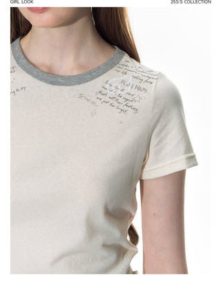 [TAKEANAP] patch printed tee