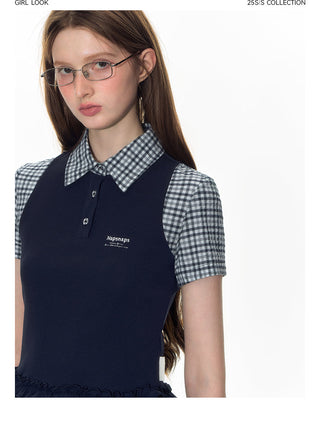 [TAKEANAP] preppy vest set
