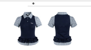 [TAKEANAP] preppy vest set