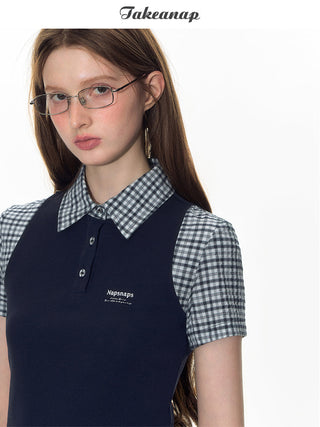 [TAKEANAP] preppy vest set