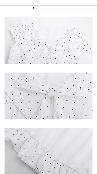 [TAKEANAP] sailor dot skirt
