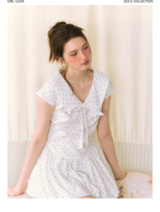 [TAKEANAP] sailor dot skirt
