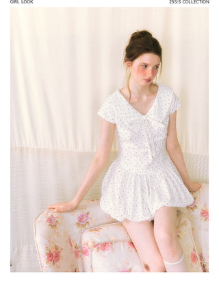 [TAKEANAP] sailor dot skirt