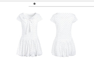 [TAKEANAP] sailor dot skirt