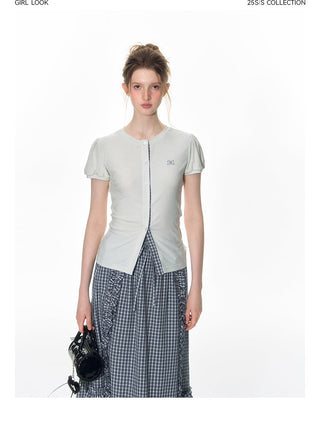[TAKEANAP] patchwork tee set