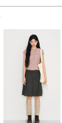[TAKEANAP] doll dot shirt
