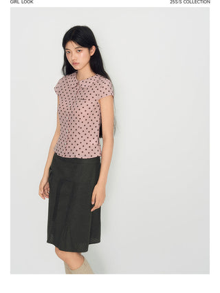 [TAKEANAP] doll dot shirt