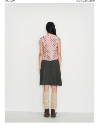 [TAKEANAP] doll dot shirt