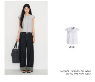 [TAKEANAP] polka dot jeans