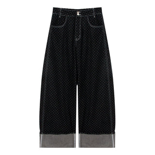 [TAKEANAP] polka dot jeans