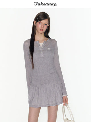 [TAKEANAP] wooden ear leggings