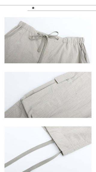 [TAKEANAP] pocket cropped pants