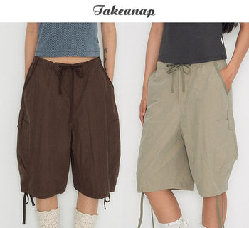 [TAKEANAP] pocket cropped pants