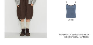 [TAKEANAP] pocket cropped pants