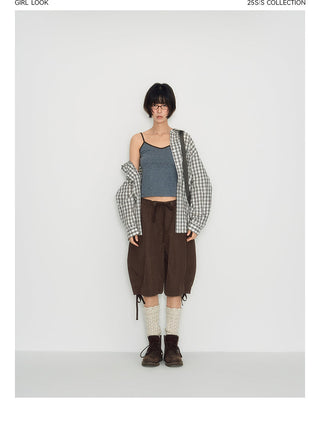 [TAKEANAP] pocket cropped pants
