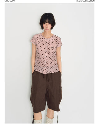 [TAKEANAP] pocket cropped pants