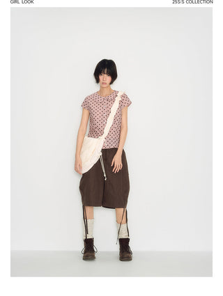 [TAKEANAP] pocket cropped pants