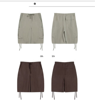 [TAKEANAP] pocket cropped pants