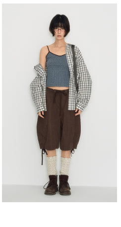 [TAKEANAP] contrast sling top