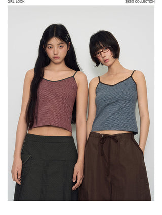 [TAKEANAP] contrast sling top