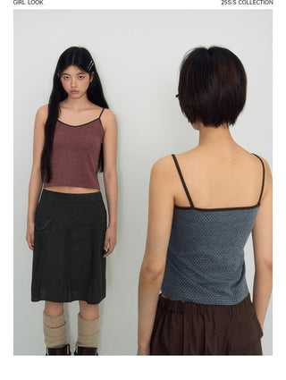 [TAKEANAP] contrast sling top