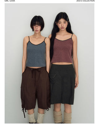 [TAKEANAP] contrast sling top