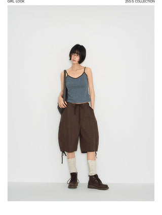 [TAKEANAP] contrast sling top