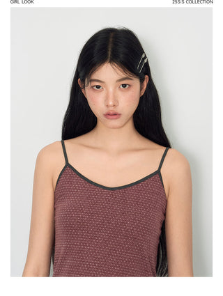 [TAKEANAP] contrast sling top