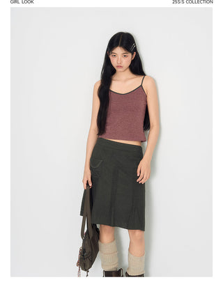[TAKEANAP] contrast sling top
