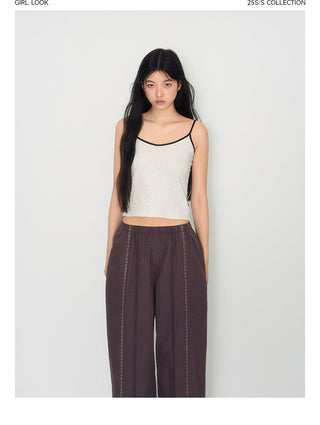 [TAKEANAP] contrast sling top