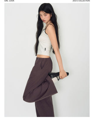 [TAKEANAP] contrast sling top