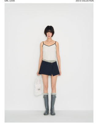 [TAKEANAP] contrast sling top