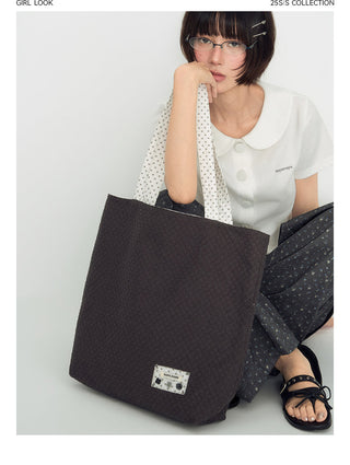 [TAKEANAP] dots canvas bag