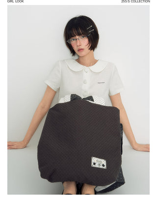 [TAKEANAP] dots canvas bag