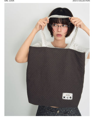 [TAKEANAP] dots canvas bag