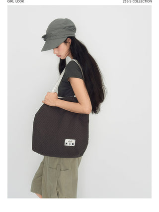 [TAKEANAP] dots canvas bag