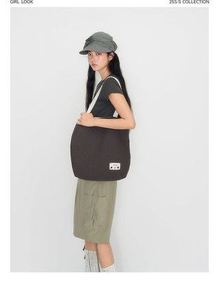[TAKEANAP] dots canvas bag