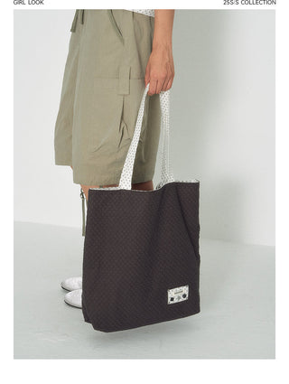 [TAKEANAP] dots canvas bag