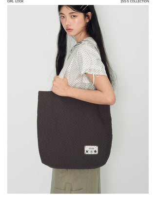 [TAKEANAP] dots canvas bag
