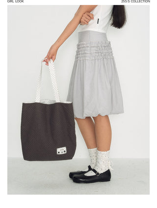 [TAKEANAP] dots canvas bag