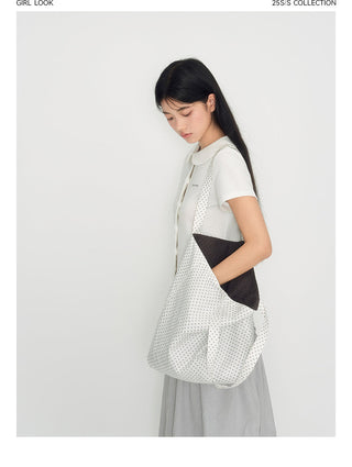 [TAKEANAP] dots canvas bag