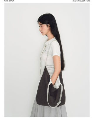 [TAKEANAP] dots canvas bag