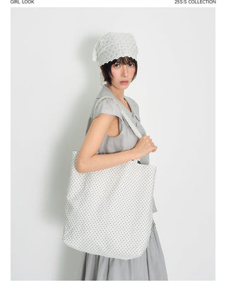 [TAKEANAP] dots canvas bag