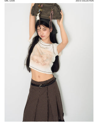 [TAKEANAP] lamb printed tee