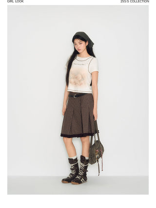 [TAKEANAP] lamb printed tee