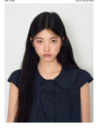 [TAKEANAP] doll breasted set