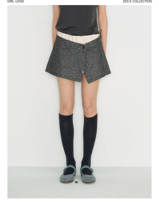 [TAKEANAP] slit workwear skirt