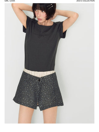 [TAKEANAP] slit workwear skirt