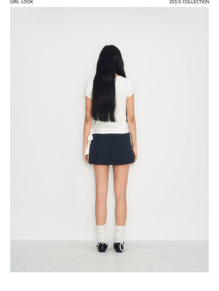 [TAKEANAP] slit workwear skirt