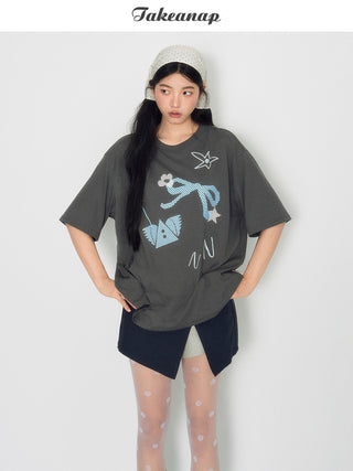 [TAKEANAP] slit workwear skirt